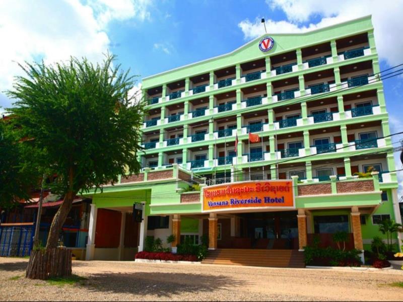 Vansana Riverside Hotel Вьентьян Экстерьер фото